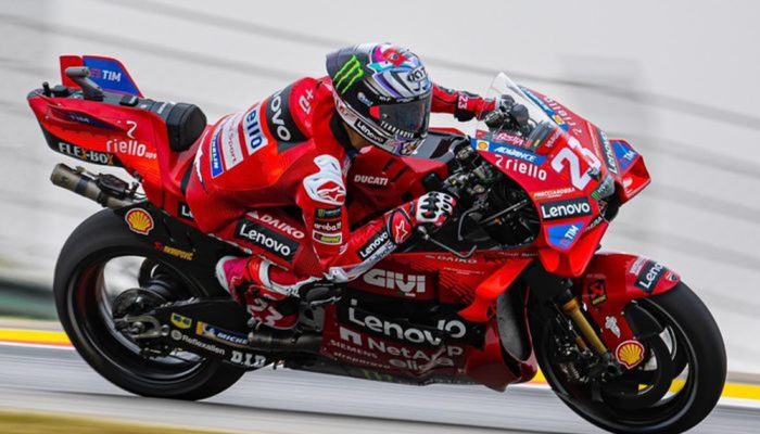 Starting Grid MotoGP Portugal 2024: Ducati Mendominasi! Enea Bastianini Raih Pole, Marquez Menggila